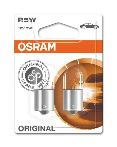 12V 5W R5W BA15s Osram Blister