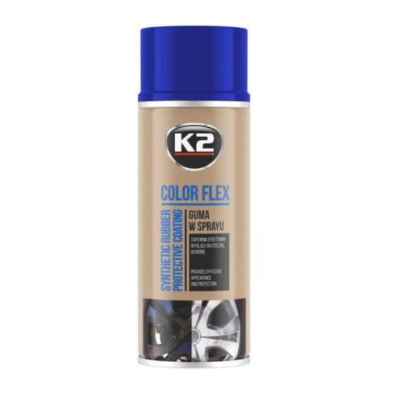 K2 COLOR FLEX rubber spray blue