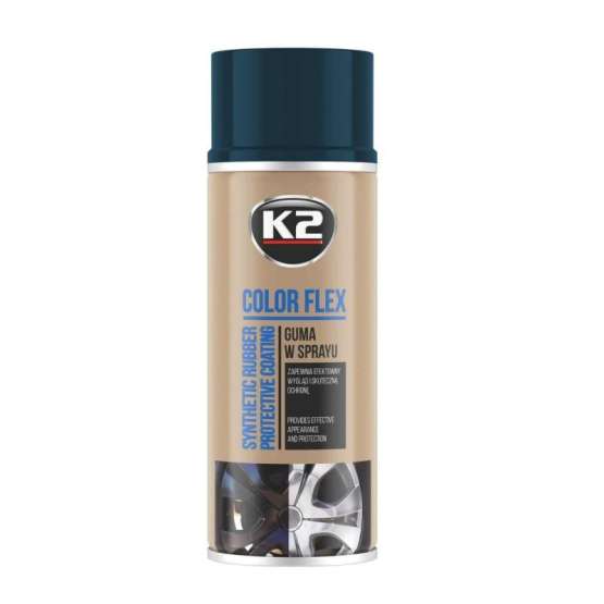 K2 COLOR FLEX rubber spray carbon