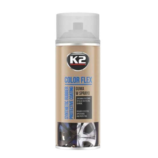 K2 COLOR FLEX rubber spray clear 