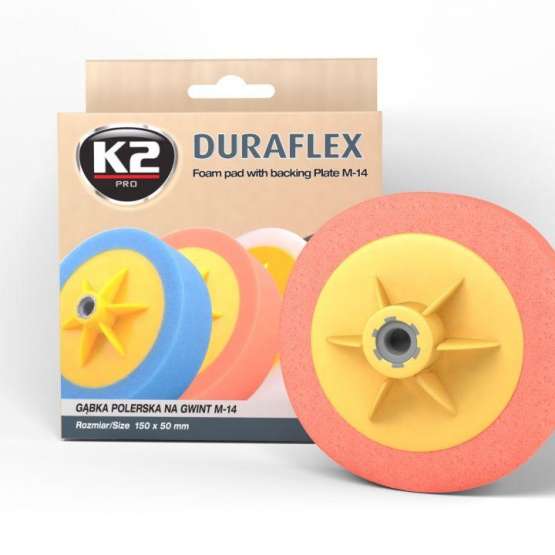 K2 DURAFLEX - foam pad with backing Plate M-14