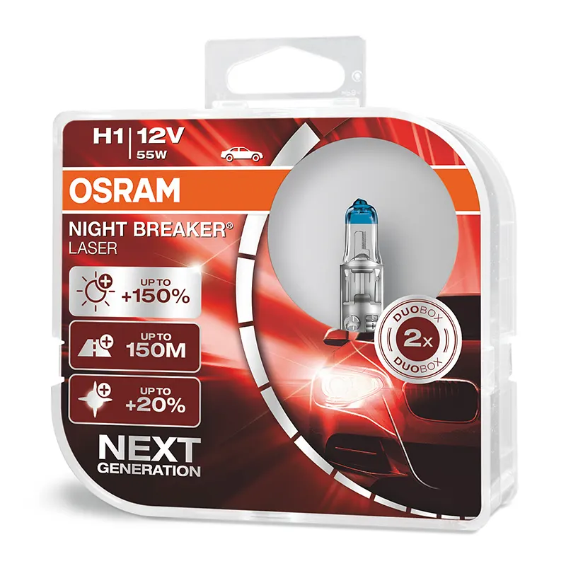 OSRAM 12V 55W H1 NIGHT BREAKER® LASER BOX sijalice