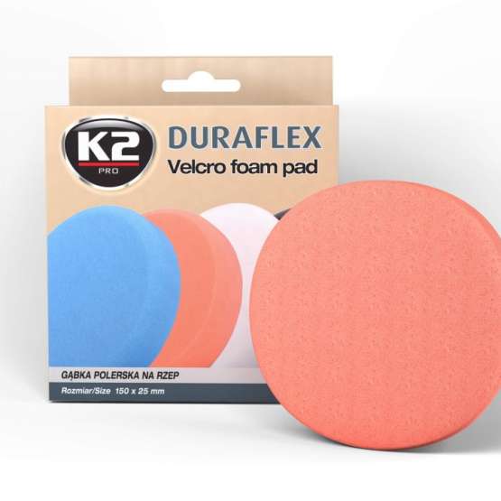 K2 DURAFLEX  - velcro foam pad - naradžasta